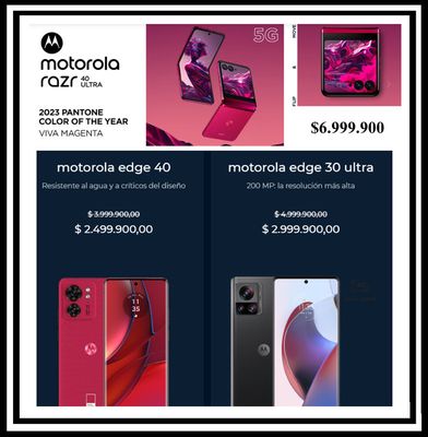 Ofertas de Informática y Electrónica en Montería | Equipos Motorola de Motorola | 15/9/2023 - 30/9/2023
