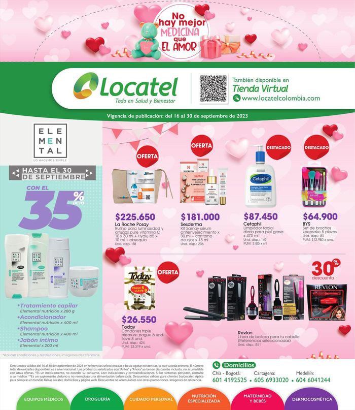 Catálogo Locatel | Ofertas Locatel | 18/9/2023 - 30/9/2023