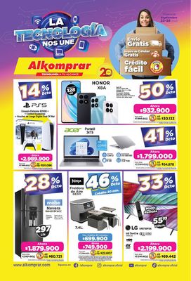Ofertas de Informática y Electrónica en Medellín | La tecnología nos une de Alkomprar | 25/9/2023 - 29/9/2023