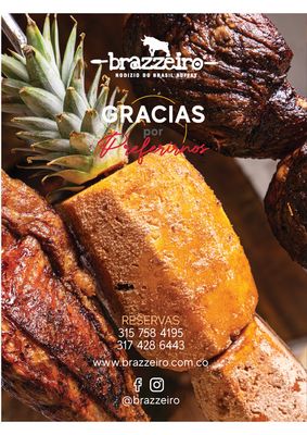 Ofertas de Restaurantes en Tena | Menú Brazzeiro 2023 de Brazzeiro | 27/9/2023 - 27/9/2024