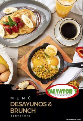 Catálogo Salvator's Pizza | Desayunos y brunch Menu  | 29/9/2023 - 31/12/2023