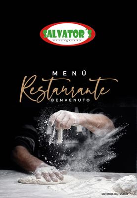 Catálogo Salvator's Pizza | Menù Restaurante Salvator's Pizza | 29/9/2023 - 31/12/2023