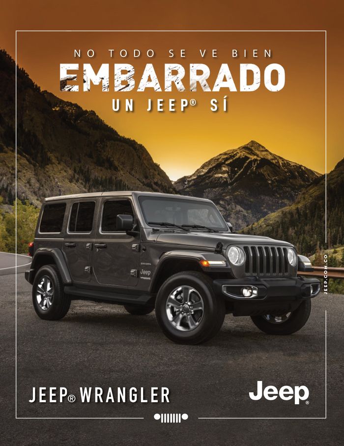 Catálogo Jeep en Medellín | NO TODO SE VE BIEN UN JEEP SI EMBARRADO  | 3/10/2023 - 3/10/2024
