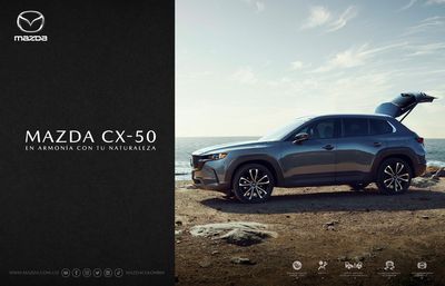 Catálogo Mazda en Bucaramanga | MAZDA CX-50 EN ARMONÍA CON TU NATURALEZA | 3/10/2023 - 3/10/2024