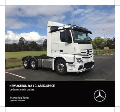 Catálogo Mercedes-Benz en Cota | ACTROS 2651 CLASSIC | 4/10/2023 - 4/10/2024