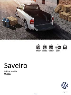 Catálogo Volkswagen |  Saveiro Cabina Sencilla 2023 | 5/10/2023 - 5/10/2024