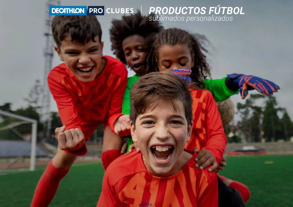 Catálogo Decathlon | PRODUCTOS FÚTBOL sublimados personalizados | 5/10/2023 - 31/12/2023