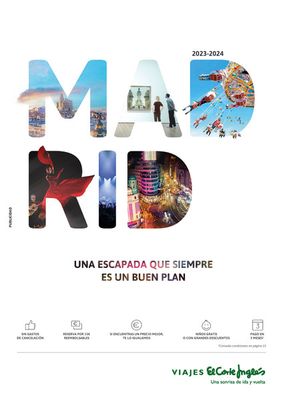 Catálogo Viajes el Corte Inglés en Bogotá |  Ven a Madrid 23/24 | 12/10/2023 - 31/12/2024