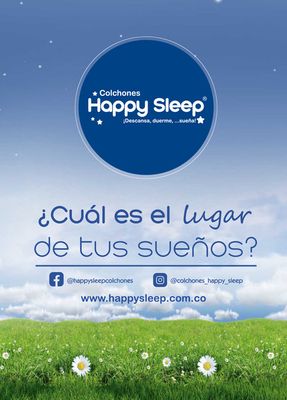 Catálogo Happy Sleep | Cuál es el lugar de tus sueños  | 24/10/2023 - 29/2/2024