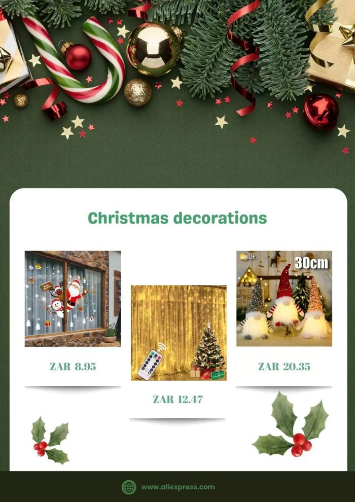 Catálogo Ali Express | Christmas decoration | 16/11/2023 - 7/12/2023