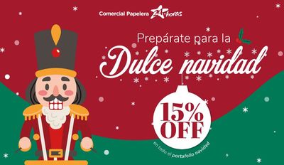 Catálogo Comercial Papelera | Dulce navidad 15%off | 22/11/2023 - 10/12/2023