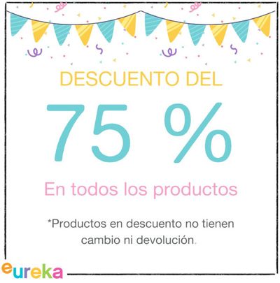 Ofertas de Juguetes y Bebés en Bogotá | 75% de descuentos en nuestros productos! de Eureka | 24/11/2023 - 29/2/2024