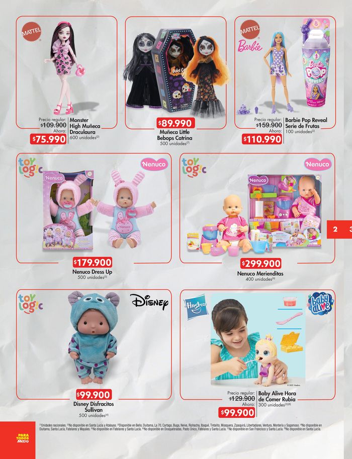Catálogo Metro | DESCUBRE TODOS LOS REGALOS QUE LE DAN ALEGRÍA A TU NAVIDAD | 1/12/2023 - 25/12/2023