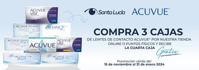 Ofertas de Farmacias, Droguerías y Ópticas en Medellín | Compra 3 cajas de Óptica Santa Lucía | 1/12/2023 - 31/1/2024