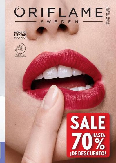 Ofertas de Perfumerías y Belleza en Cali | Catálogo Oriflame Campaña 1 Colombia 2024 de Oriflame | 4/12/2023 - 19/1/2024