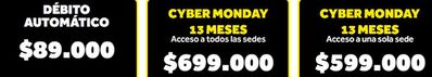 Ofertas de Deporte en Cali | DÉBITO AUTOMÁTICO de Spinning Center | 5/12/2023 - 19/12/2023