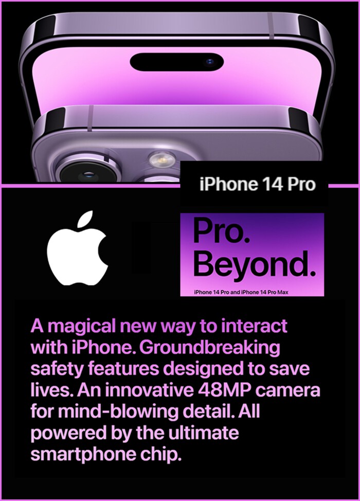 Catálogo Apple | iPhone 14 Pro | 14/2/2023 - 15/11/2023