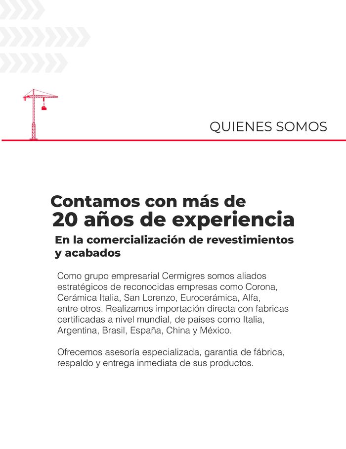 Catálogo Ceramigres en Bucaramanga | CATÁLOGO CERAMIGRES | 15/1/2024 - 30/6/2024
