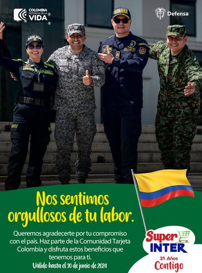 Catálogo Super Inter en Candelaria Valle del Cauca | Tarjeta Colombia | 22/1/2024 - 30/6/2024