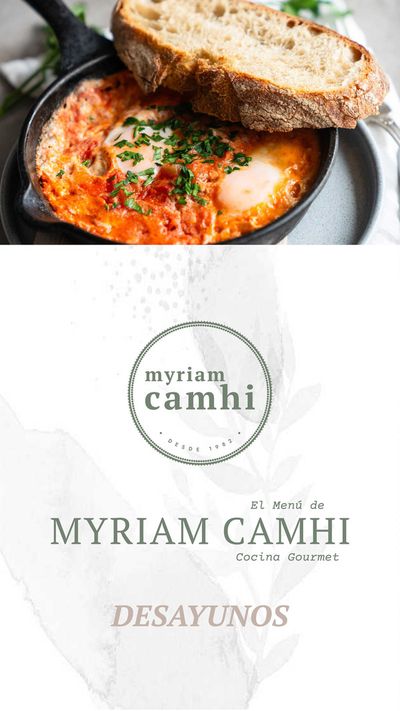 Catálogo Miryam Camhi | Menú Digital 93 desayunos | 25/1/2024 - 31/5/2024