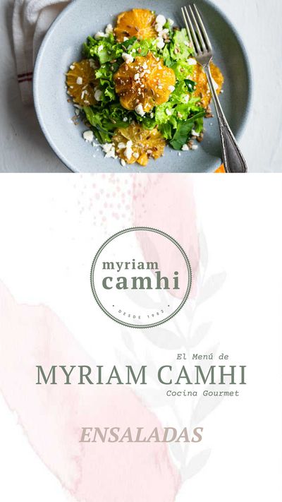 Catálogo Miryam Camhi en Chía | Menú Digital 93 ensaladas | 25/1/2024 - 31/5/2024