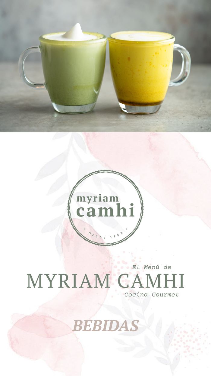 Catálogo Miryam Camhi en Chía | Menú Digital 93 bebidas | 25/1/2024 - 31/5/2024