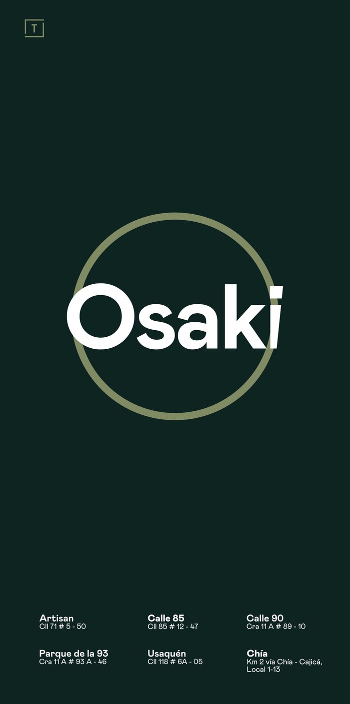 Catálogo Osaki en Puente Aranda | MENÚ MEDIODÍA | 25/1/2024 - 31/5/2024