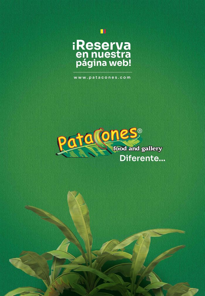Catálogo Patacones en Chía | Patacones Menu | 25/1/2024 - 25/5/2024