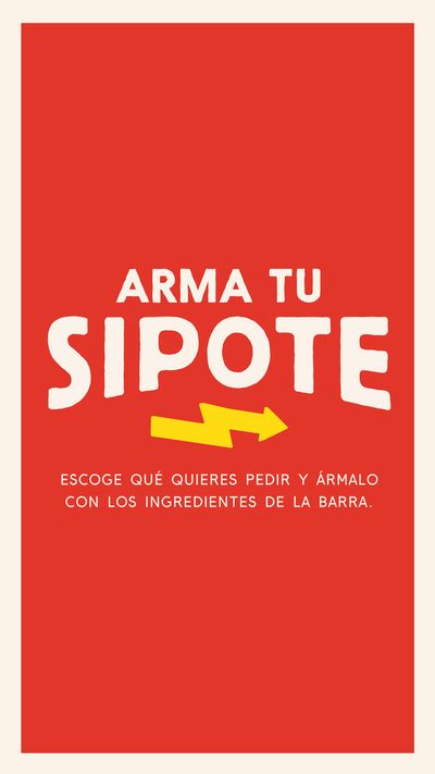 Ofertas de Restaurantes en Cajicá | ARMA TU SIPOTE de Sipote | 25/1/2024 - 25/4/2024