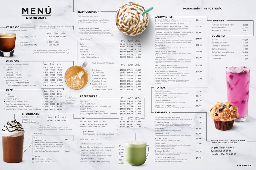 Catálogo Starbucks | Starbucks Menudigital | 25/1/2024 - 31/12/2024