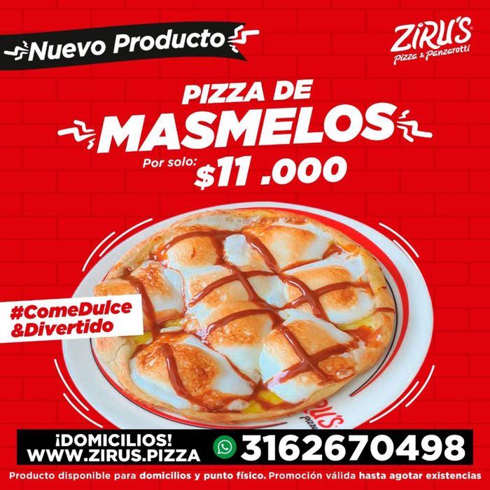 Catálogo Zirus Pizza | Zirus Pizza Ofertas | 26/1/2024 - 26/2/2024