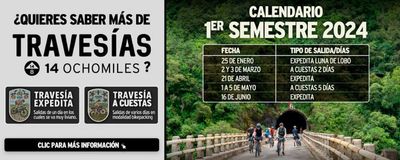 Ofertas de Deporte en La Calera | Quieres saber mas de travesias  de 14 Ochomiles | 1/2/2024 - 16/6/2024
