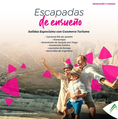 Ofertas de Viajes en Barranquilla | Salidas especiales de Coomeva | 5/2/2024 - 5/3/2024
