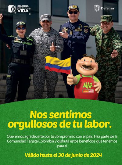 Catálogo Surtimax en Medellín | Nos sentimos orgullosos de tu labor | 7/2/2024 - 30/6/2024