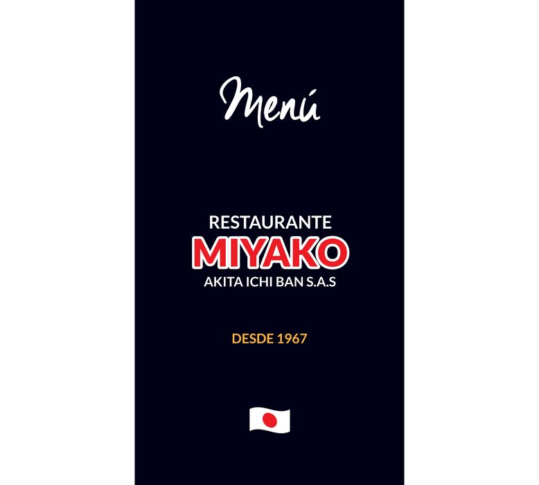 Catálogo Miyako Restaurante en Cali | Menu Miyako Restaurante | 13/2/2024 - 30/6/2024