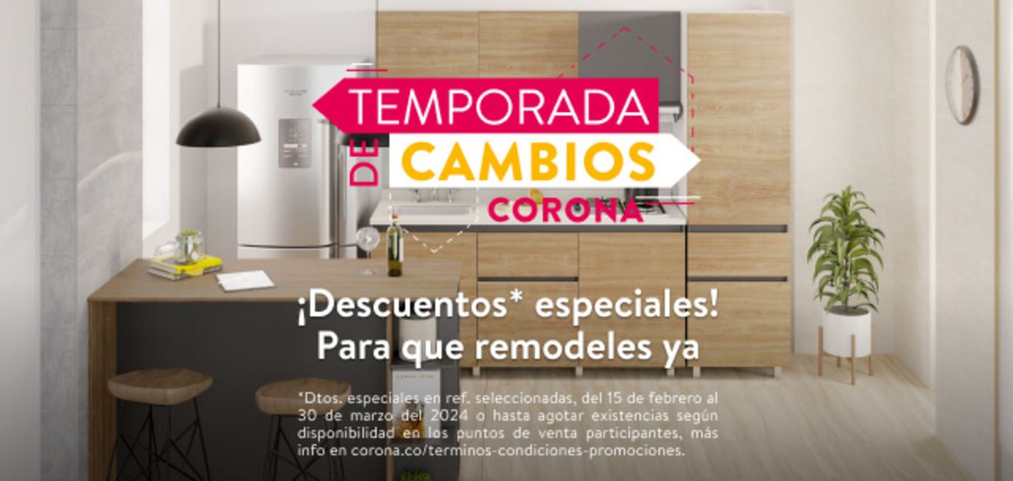 Catálogo Tienda Cerámica Corona | TEMPORADA DE CAMBIOS | 15/2/2024 - 30/3/2024