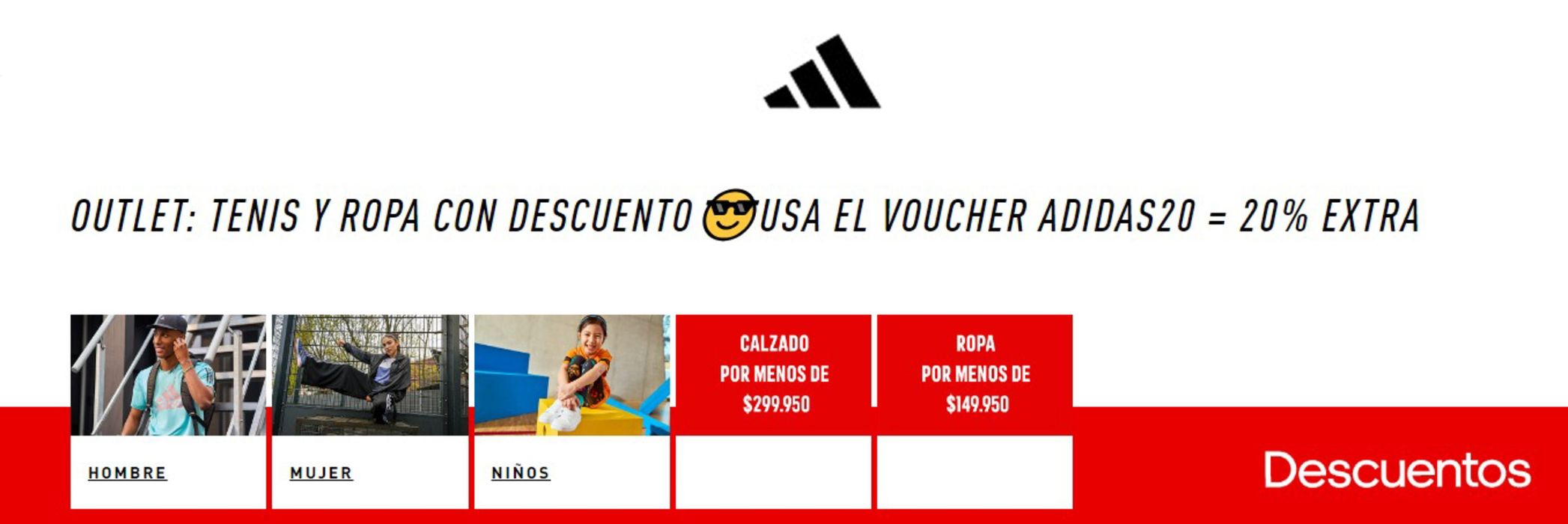 Catálogo Adidas en Barranquilla | Descuentos 20% extra | 20/2/2024 - 10/3/2024