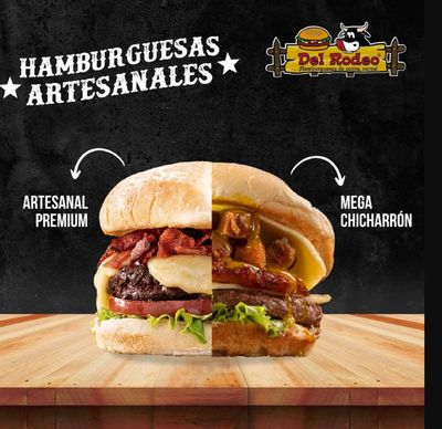 Ofertas de Restaurantes en Bogotá | ¡Dos opciones, un mismo amor por las hamburguesas!  de Hamburguesas del Rodeo | 23/2/2024 - 8/3/2024