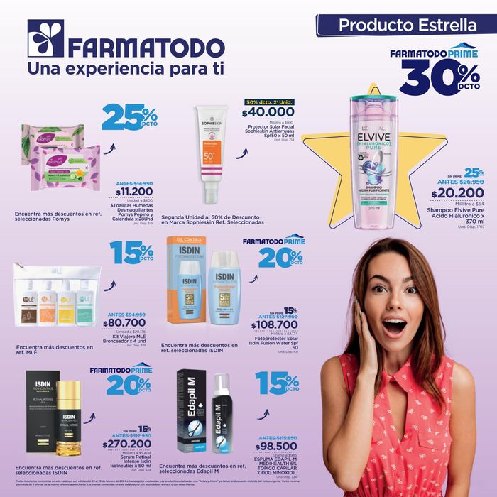Catálogo FarmaTodo en Medellín | 30% DCTO | 26/2/2024 - 29/2/2024