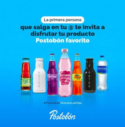 Ofertas de Supermercados en Cartagena | Tu producto Postobón favorito de Postobón | 26/2/2024 - 26/3/2024