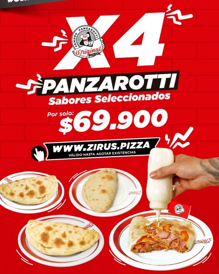 Catálogo Zirus Pizza en Floridablanca | Ofertas Zirus Pizza | 29/2/2024 - 31/3/2024