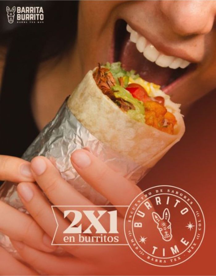 Catálogo Barrita Burrito en Sabaneta | 2X1 en burritos | 4/3/2024 - 4/4/2024
