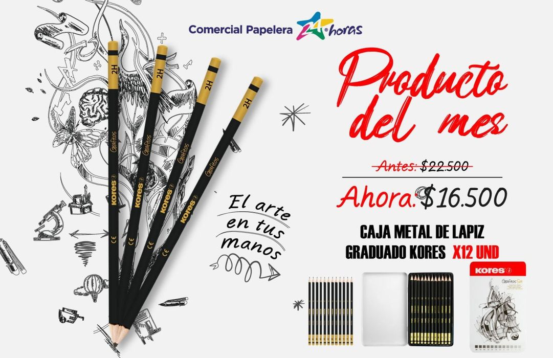 Catálogo Comercial Papelera en Bogotá | Producto del mes | 5/3/2024 - 31/3/2024