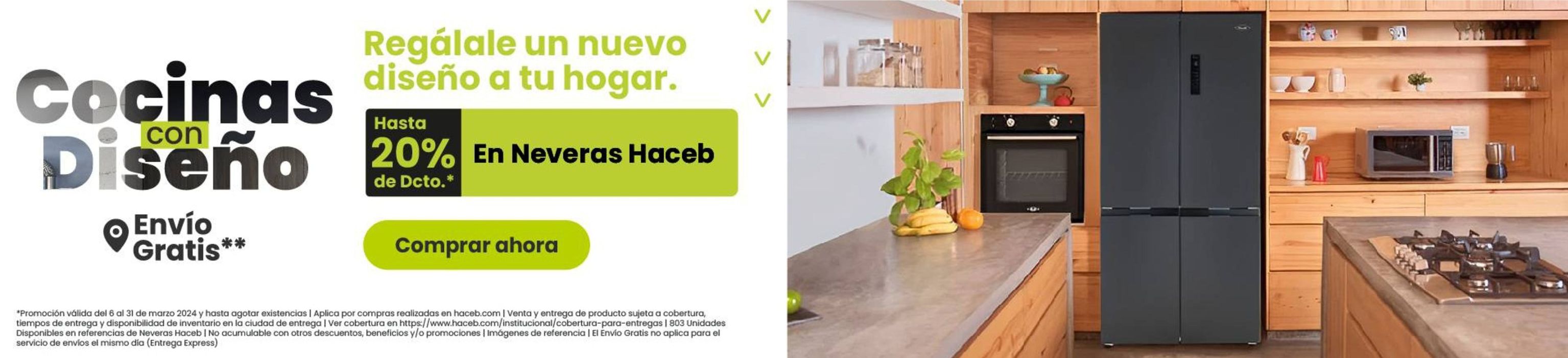 Catálogo Haceb en Pereira | Cocinas Diseño | 6/3/2024 - 31/3/2024