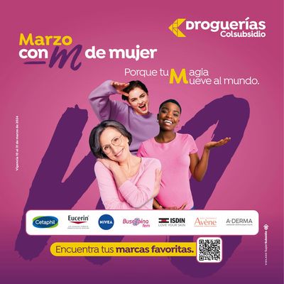 Ofertas de Farmacias, Droguerías y Ópticas en Chía | Folleto marzo de 2024 de Droguerías Colsubsidio | 12/3/2024 - 31/3/2024