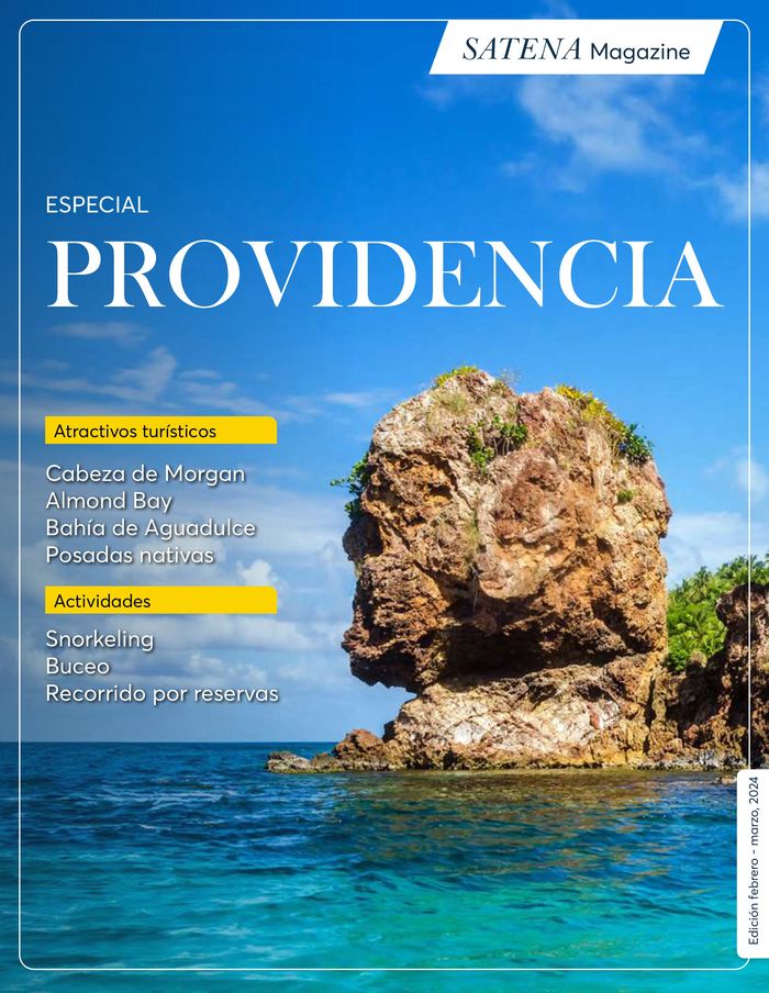 Catálogo Satena en Bucaramanga | SATENA Providencia | 12/3/2024 - 15/5/2024