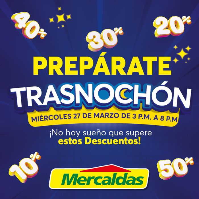 Catálogo Mercaldas en Manizales | Preparate Madrugon | 21/3/2024 - 31/3/2024