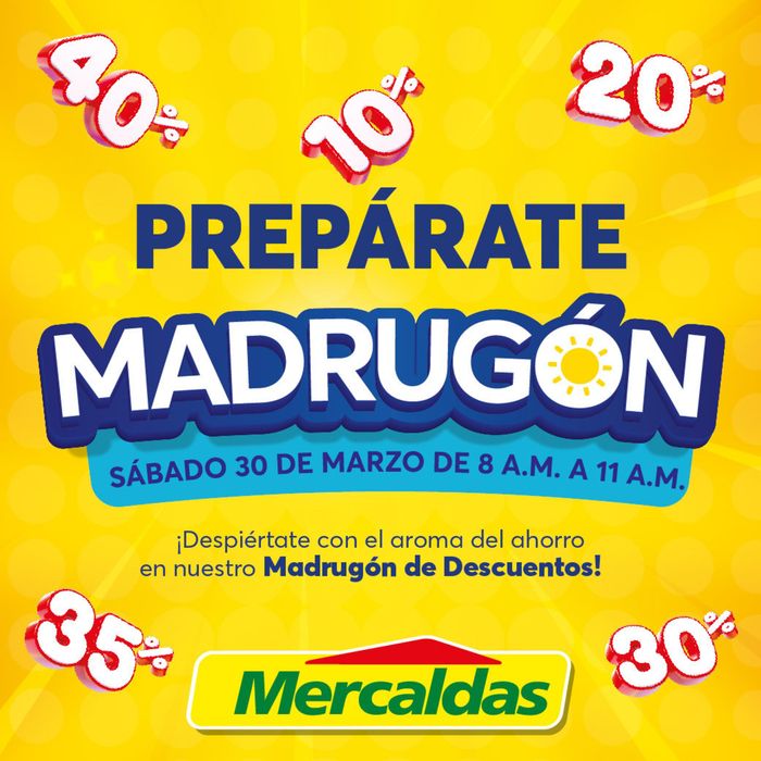 Catálogo Mercaldas en Manizales | Preparate Madrugon | 21/3/2024 - 31/3/2024