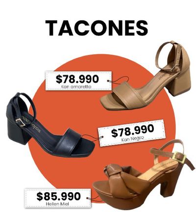 Ofertas de Ropa y Zapatos en Santa Marta | Tacones Ecocueros de Ecocueros | 21/3/2024 - 21/4/2024