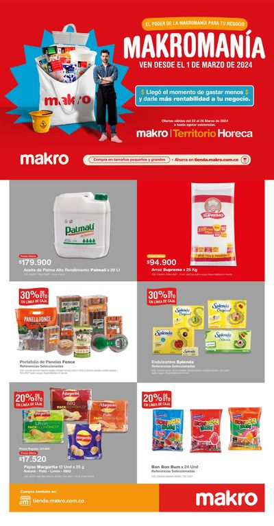Catálogo Makro en Santa Marta | Ofertas Makro | 25/3/2024 - 31/3/2024